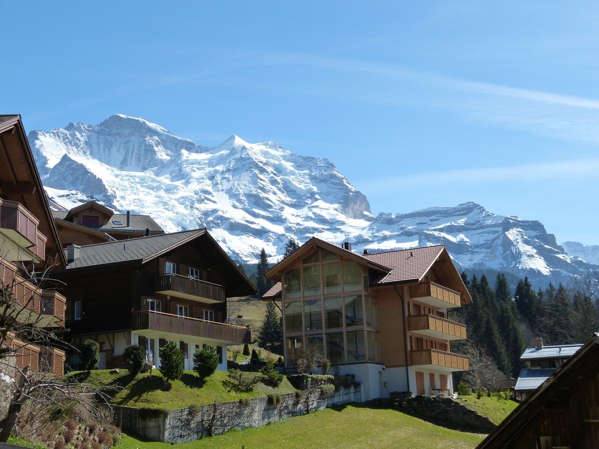 Chalet Am Acher 3 Венген Екстер'єр фото